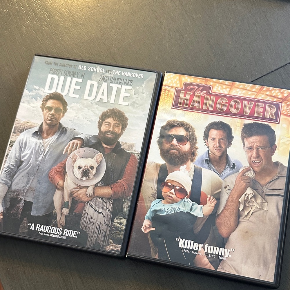 Due Date and The Hangover DVD Set
